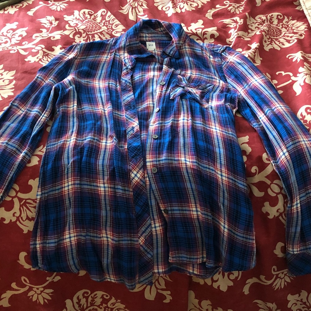 Gap button down flannel. Super soft!